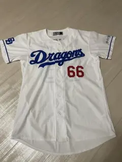 高い 66 中日ドラゴンズ　レプリカユニフォーム　ビシエド 順 サポーターズユニフォーム背番号 中日ドラゴンズユニフォーム 応援グッズ