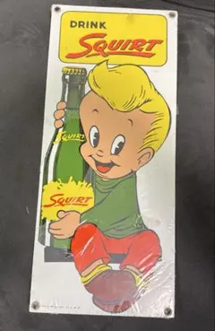 Ande Rooney SQUIRT メタルプレート 看板