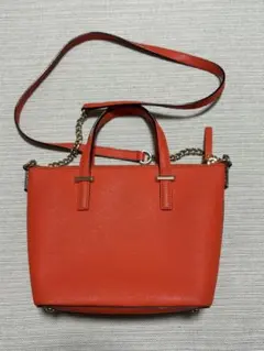 kate spade new york 2way バッグ オレンジのサムネイル