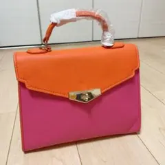 ハンドバッグ　ショルダー　カラフル　チャールズアンドキース