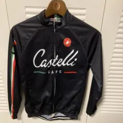 【美品】Castelli Cafe サイクルジャージ S ブラックセットアップのサムネイル