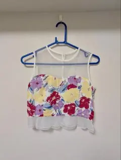 lilybrown フラワープリント タンクトップのサムネイル