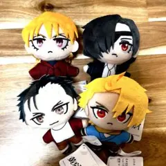 【顔立ち◎】黄泉のツガイ ぬいぐるみ マスコット 4種セット