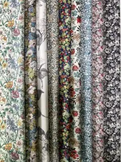 リバティ縦長はぎれ9種セット