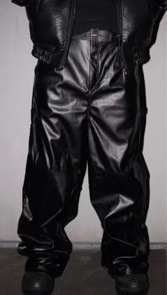opium フェイクレザーパンツ 黒 swag y2k rick opium フェイクレザーパンツ 黒 swag y2k rick - メルカリ