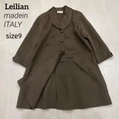 Leilian レリアン 高級イタリア製 ウール100% ロングコート サイズ9のサムネイル