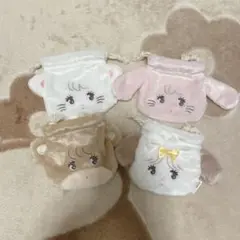 mikko characters フェイス巾着　コンプリートセット