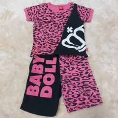 BABY DOLL レオパード柄セットアップ