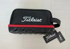Titleist ポーチ ブラック レッド ゴルフ