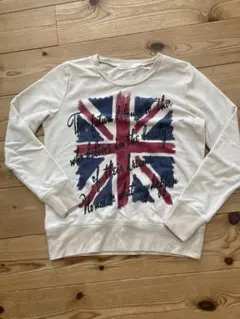 トレーナー スウェット 長袖　薄手　レディース　S