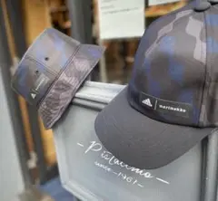 adidas×marimekkoコラボキャップ　迷彩　ベースボールキャップ