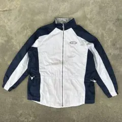 00's Nike ナイロンジャケット ホワイト/ネイビー