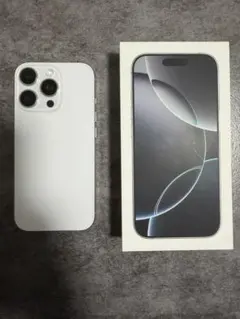 iPhone 16 Pro Max 256GB ホワイトチタニウム ジャンク品 - メルカリ