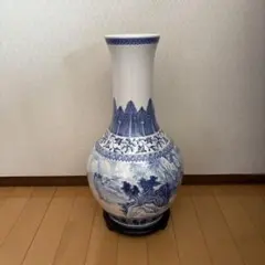 再出品] 景徳鎮 薄胎磁器の花瓶と箱 - メルカリ