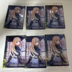 学園アイドルマスター ウエハース3　第３弾　紫雲清夏　ノーマル 6枚