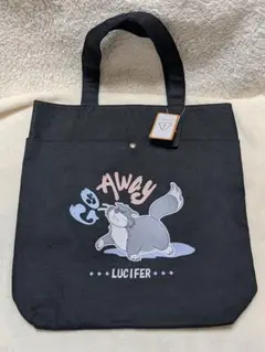 トートバッグ ルシファー ディズニー シンデレラ 猫 cat しまむら アベイルのサムネイル