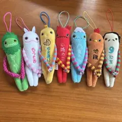 ご当地モケケ 7体
