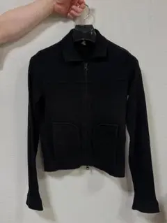 ARMANI JEANS ブラック ジップアップ ジャケットのサムネイル