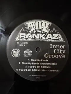 T.O.P. Rankaz - Inner City Groove レコード