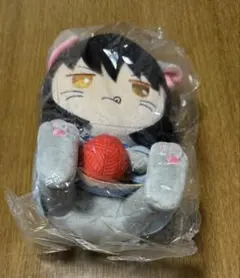 銀魂 桂小太郎ねこシリーズおすわりぬいぐるみ+アクリルキーホルダー 銀魂 桂小太郎 猫ver. カバンにつけられるぬいぐるみ - メルカリ