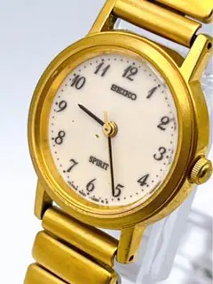 SEIKO セイコー 腕時計 稼働品4N21-0640 SPIRIT電池交換済