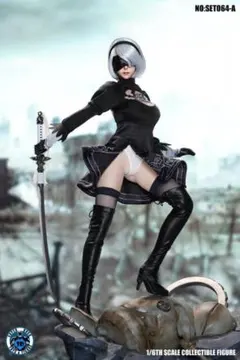 2B SUPER DUCK ヘッド 衣装 武器 セット 服　1/6 女性 2B SUPER DUCK ヘッド 衣装 武器 セット 服 1/6 女性 - メルカリ