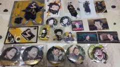 呪術廻戦　羂索　夏油傑　缶バッジ　アクスタ　アクキー　ラバスト