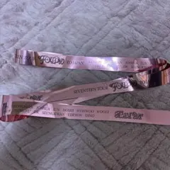 SEVENTEEN TOUR 日本公演 ピンクカラーテープ