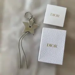 【新品】Dior ディオール ノベルティ キーホルダー ストラップ 星チャーム