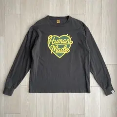 humanmade ネオンハート ロンT XLサイズ - メルカリ