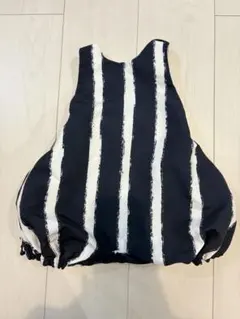 MARLMARLストライプロンパース プレイウェア