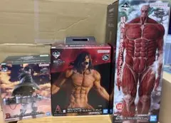 本日限定価格　一番くじ　進撃の巨人　A賞エレン　B賞リヴァイ　ラスワン超大型