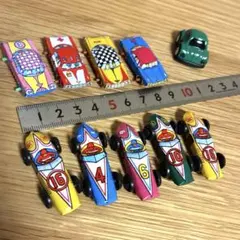 ブリキ製ミニカー　スポーツカーと乗用車➕おまけのミニクーパー