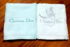 Christian Dior フェイスタオル 2枚セット