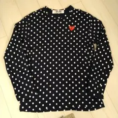 상태좋음 PLAY COMME des GARÇONS ポルカドット ロンT