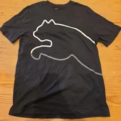 プーマPUMAシルエットトップス半袖Tシャツ黒ブラック