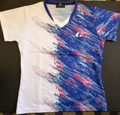 Ladies ゲームシャツ〔襟なし〕(ホワイト) XLH2560