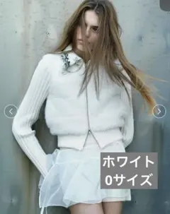 【極美品】SNIDEL ファーニットブルゾン