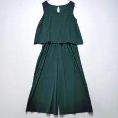 グローブ オールインワン ワイドパンツ 無地 リラックス　カジュアル　リラックスのサムネイル