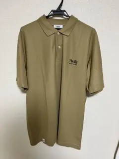 美品 パシフィックゴルフクラブ ポロシャツ カーキ XL ゴルフウェア