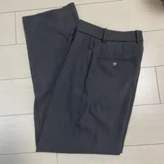 タックワイドパンツ丈長め