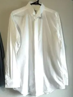 SUIT SELECT ウィングカラーシャツ（比翼仕立て）Lサイズ