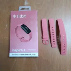Fitbit Inspire 2 ピンク 交換用バンド