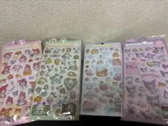 ボンボンドロップシール　3D 立体　ぷくぷくシール　新品 サンリオ
