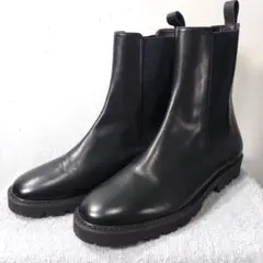 Demi-Luxe BEAMS サイドゴア ブーツ 黒 37 24cm