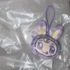 ナルミヤキャラクターズ メゾピアノ べリエちゃん フェイスマスコット パープル