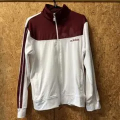 adidas トラックジャケット ボルドー ホワイトのサムネイル