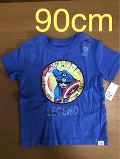 ベビーギャップ×マーベル　コラボ　グラフィックTシャツ　半そで　90cm