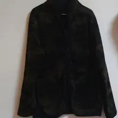 434 ユニクロ 長袖 パーカー フリース 150cm 子供服 迷彩