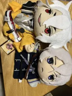 刀剣乱舞 ぬいぐるみセット（小狐丸＆鶴丸国永）